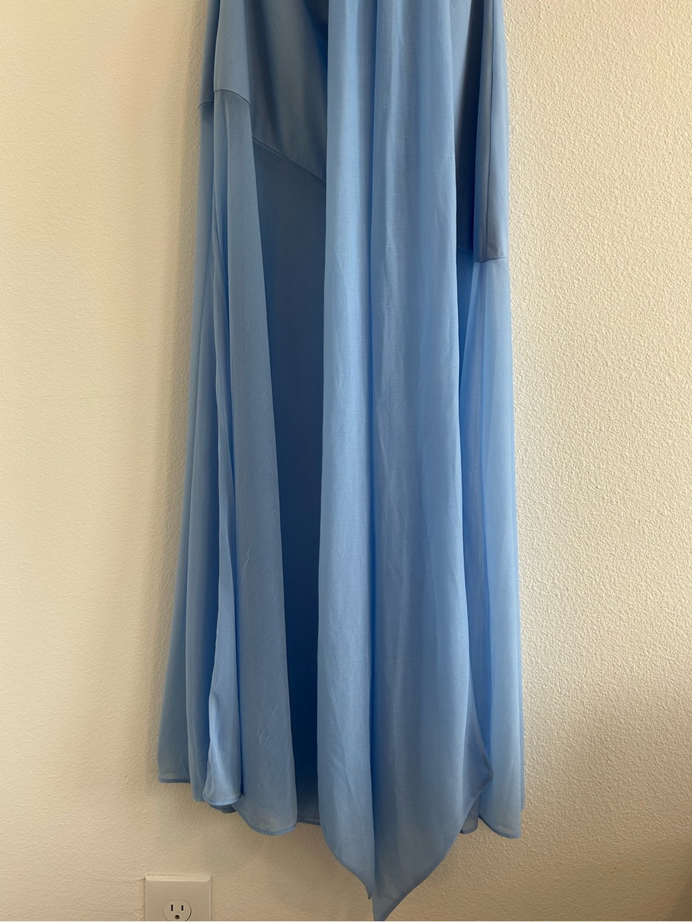 Mare Mare Cowl Neck Sheer Hem Dress - Picture 8 of 9